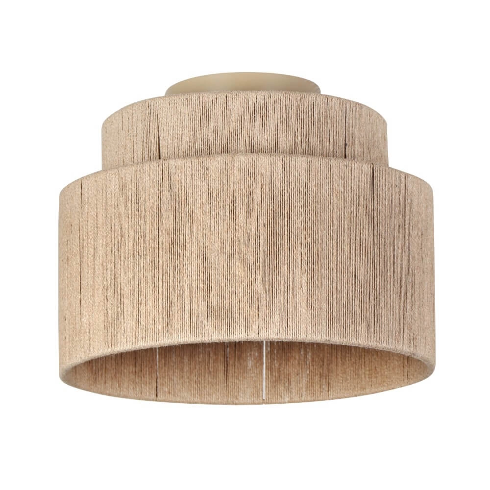Rope ceiling lamp Smilla Ø 30cm Trio 4017807617658