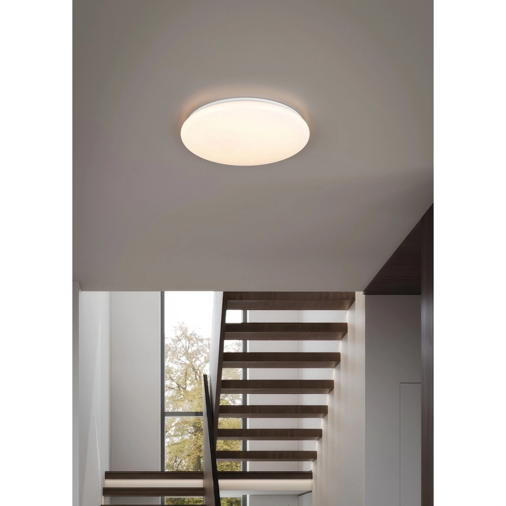 Ceiling light Cetus white with RGB function Trio 4017807654561