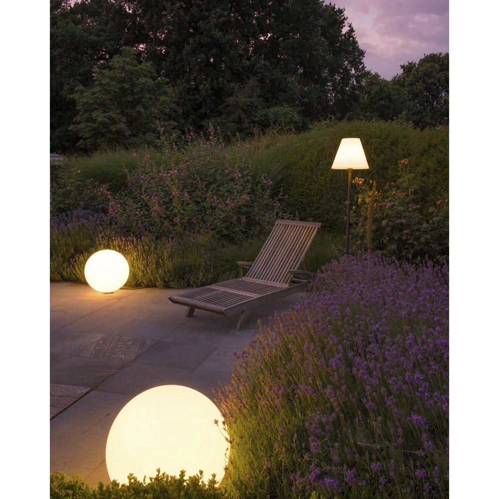 Ball lamp Rotoball Floor 50 for outdoors SLV 4024163134606