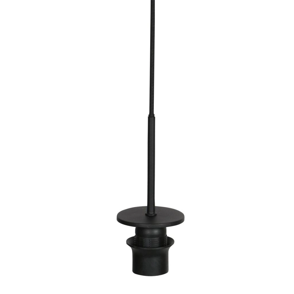 5-light pendant lamp straight Nox Light with bamboo caps Steinhauer 8712746183221