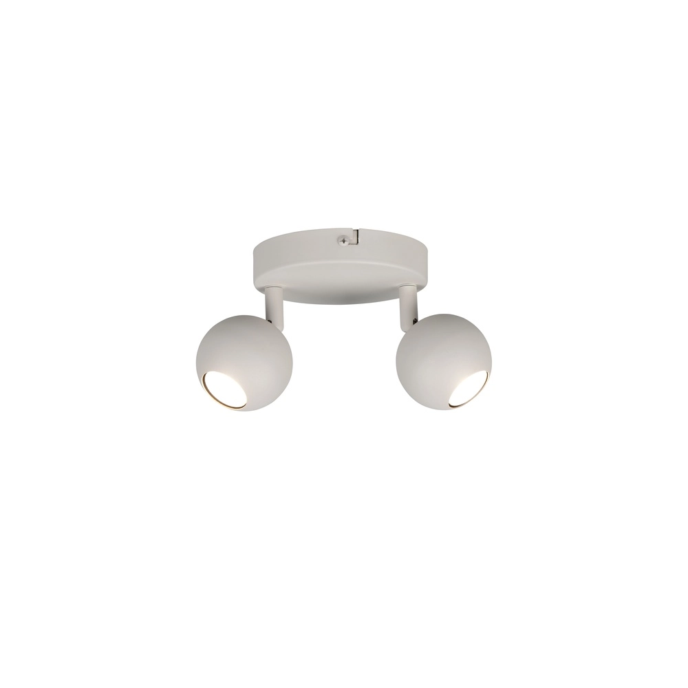 Surface-mounted spot Enaro 2-light grey