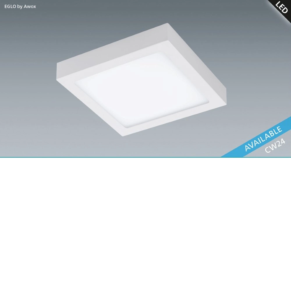 LED flush ceiling light Fueva-C Square 30cm white Eglo 9002759966737