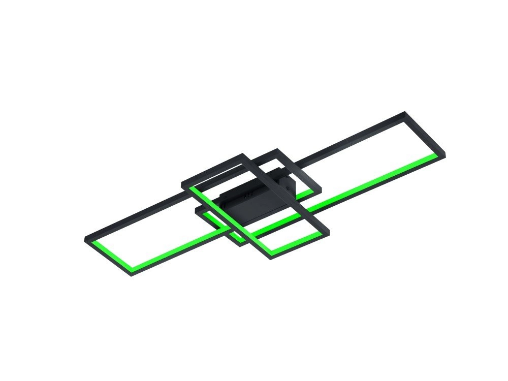 WiZ ceiling lamp Thiago 104cm black Trio 4017807453751