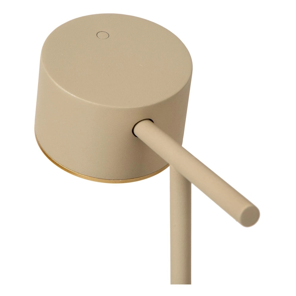 Table lamp Gian sand brown Lucide 5411212421135