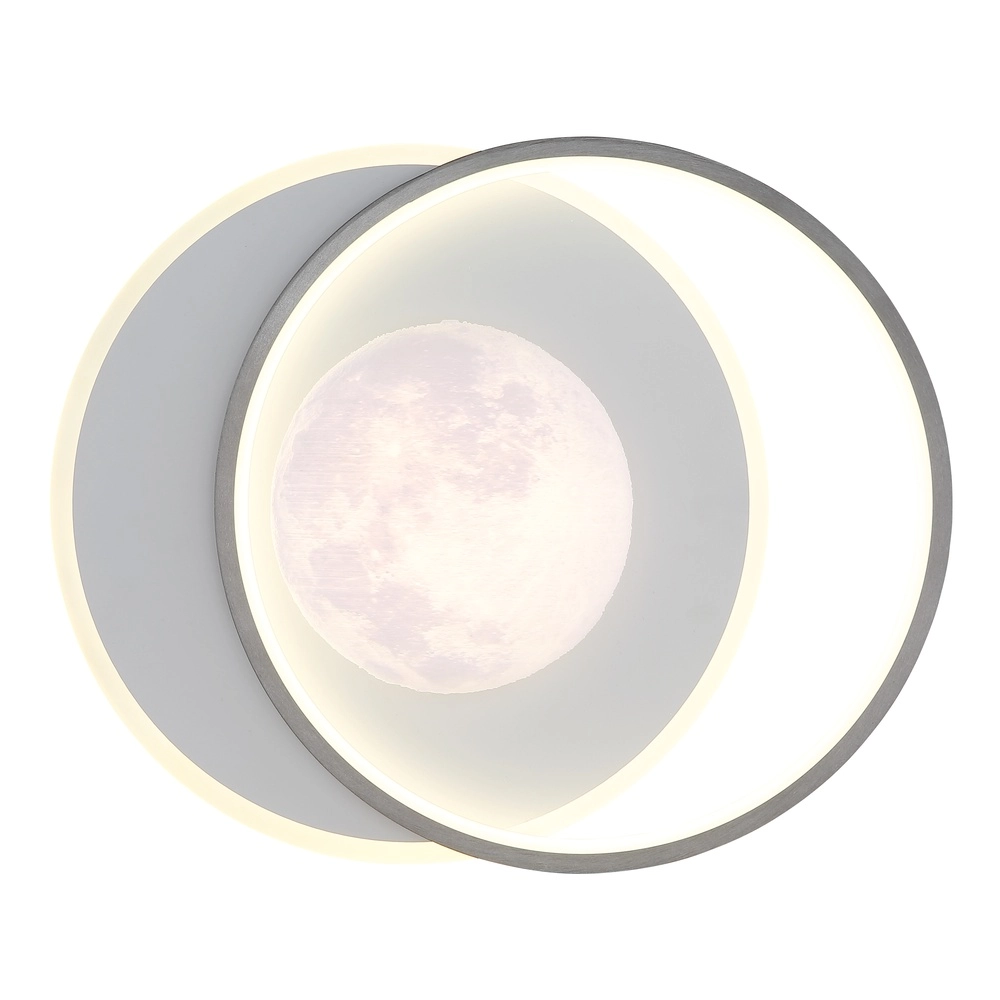 Design ceiling lamp Moon black and white Globo 9007371575749