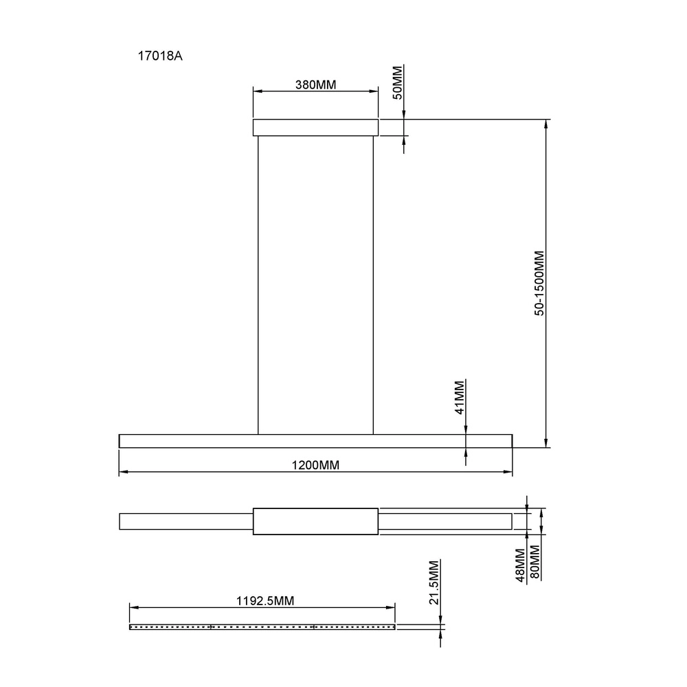 Design pendant lamp Cody brushed metal Globo 9007371531998