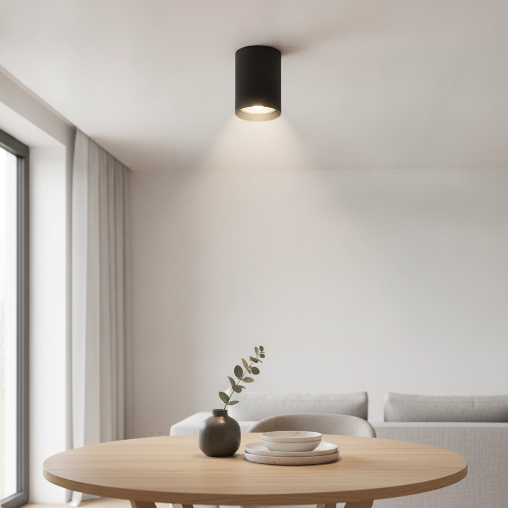 Surface-mounted spot Dara anthracite