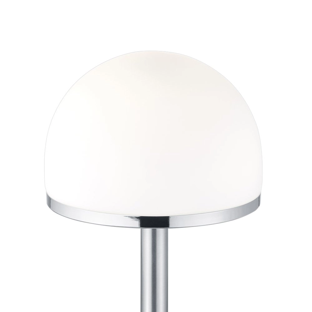 LED table lamp shade Berlin gray Trio 4017807371758