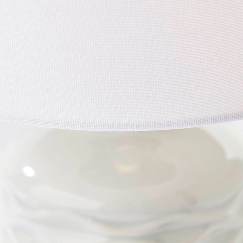Table lamp Ilysa gray with white Brilliant 4004353412400
