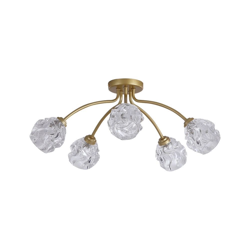 Ceiling lamp Astral Gold 5-lights Searchlight 5053423303970