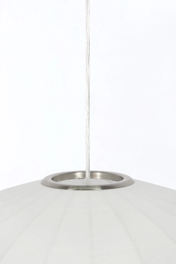 Japandi pendant lamp Fay Ø 60cm white Light & Living 8717807760373