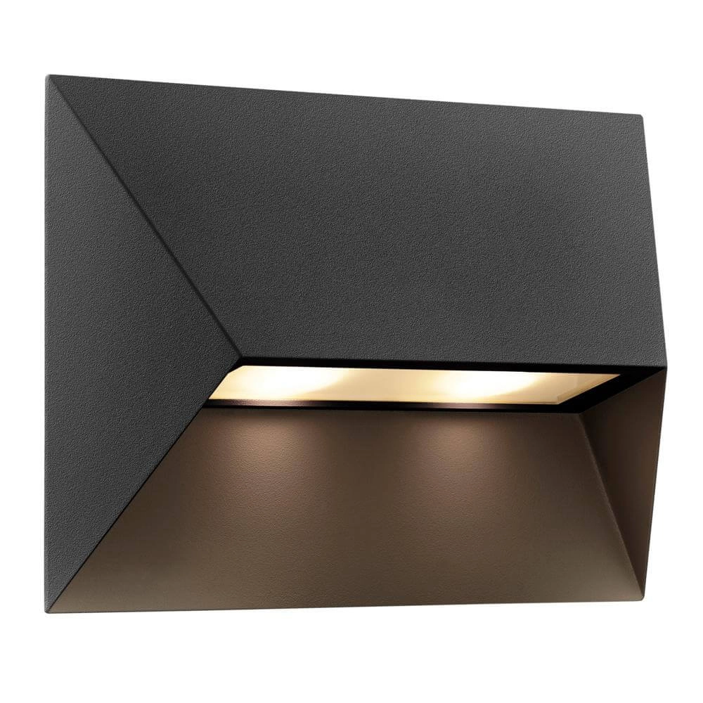 Modern wall lamp Pontio black 26cm