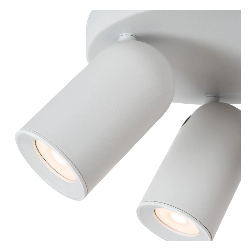 Ceiling spotlight Punch 3-light white Lucide 5411212134479