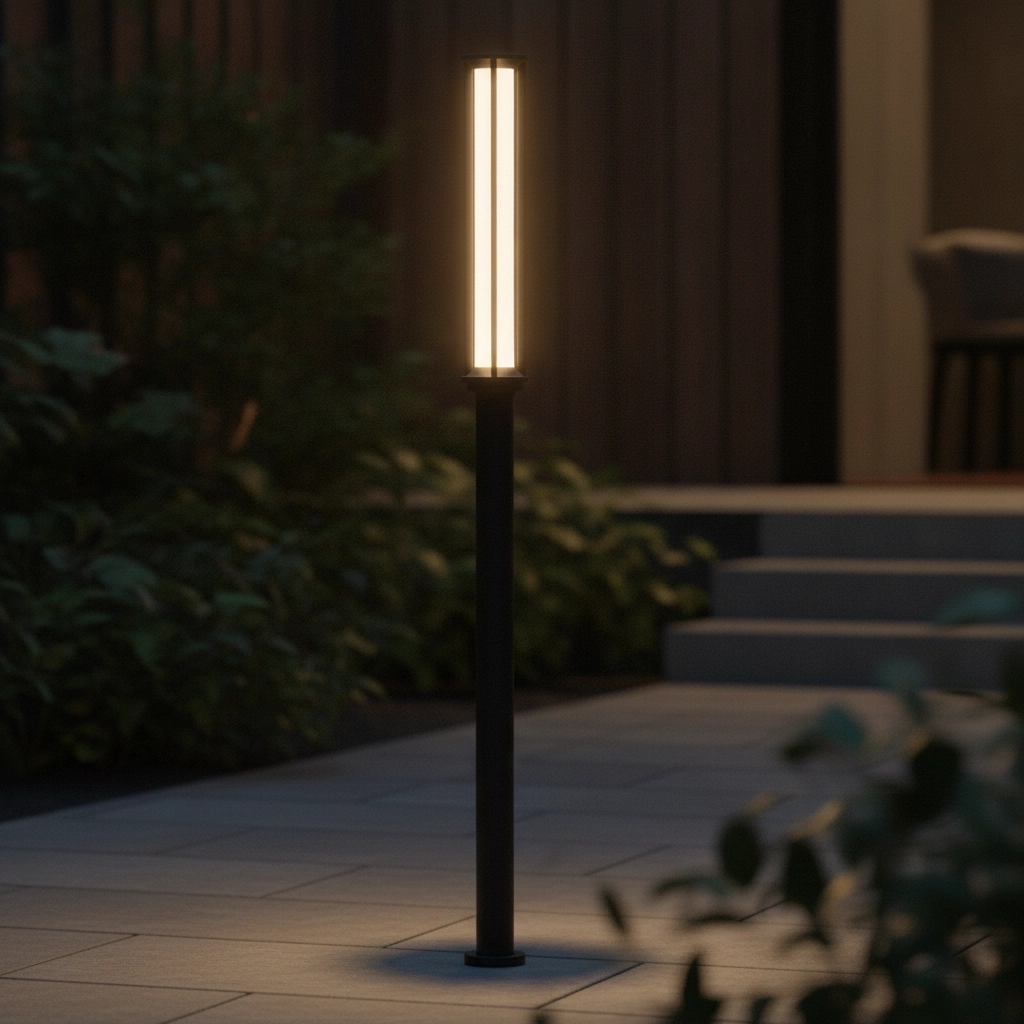 Design garden lamp Solstice round