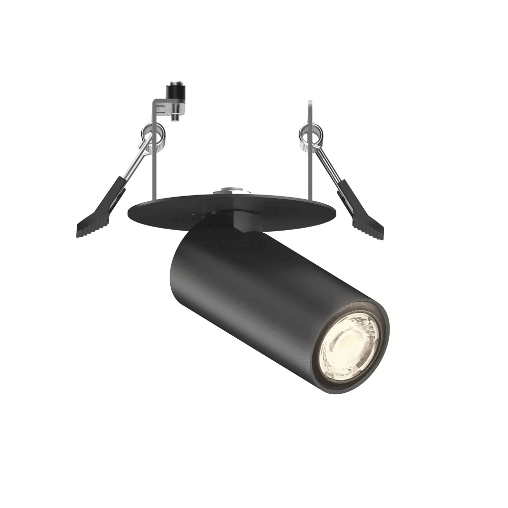 Recessed spotlight Tevo Mini Black