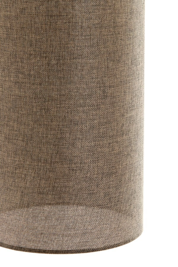 Floor lamp Donio dark wood print Light & Living 8717807759568