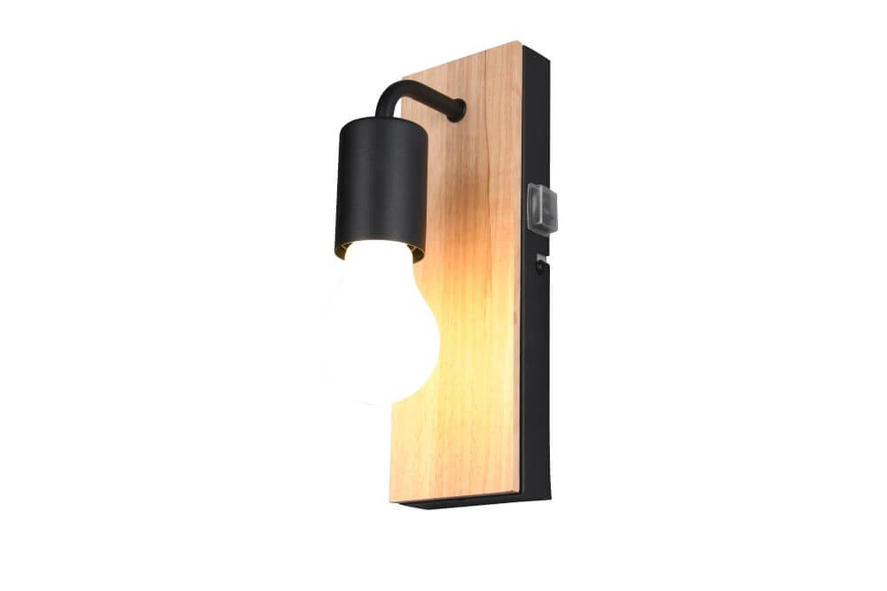 Country bathroom wall lamp Arturo 1x E27 Trio 4017807615678