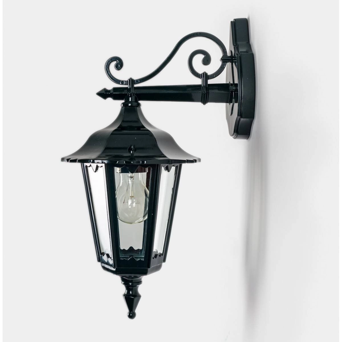 Wall lamp Sfeero Down 43cm - black KS Verlichting 8714732726047