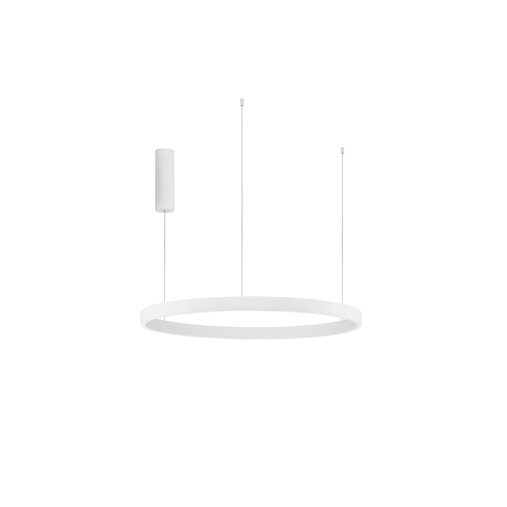 Design pendant lamp Elowen white Ø 80cm Lyora 5212017439086