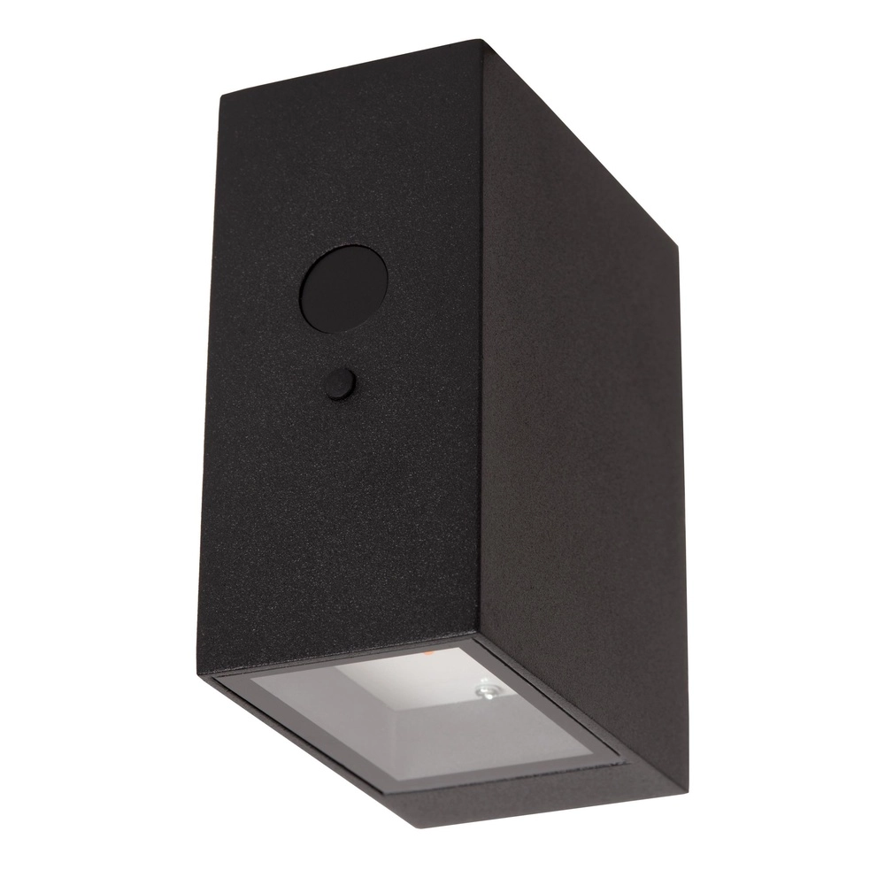 Solar wall lamp Bolton IP54 - 3000K black