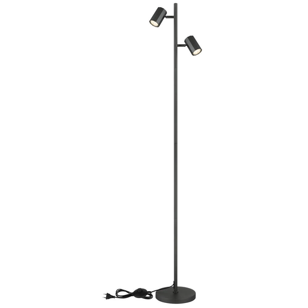 Grey floor lamp James double Globo 9007371456840