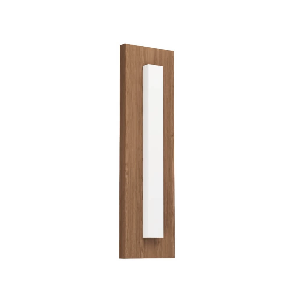 Wooden outdoor lamp Bitetto with LED