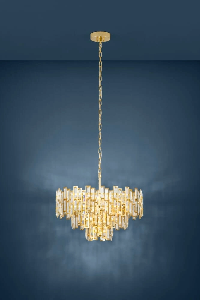 Ø 63cm chandelier Calmeilles gold Stars of Light 9002759396138