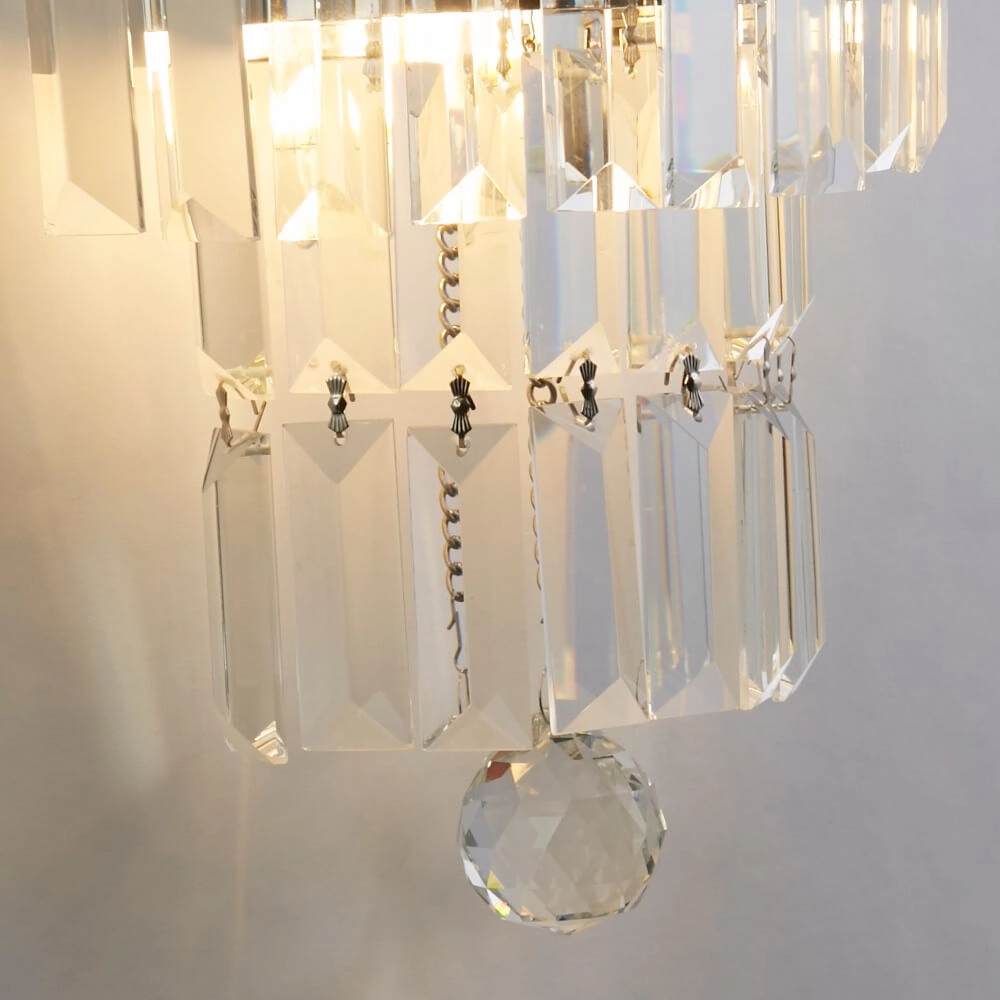 Chandelier Empire chromium Searchlight 5053423271699