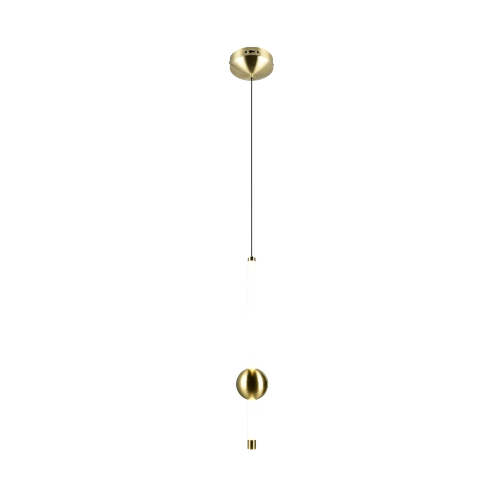 Modern pendant lamp Melita gold Trio 4017807661934