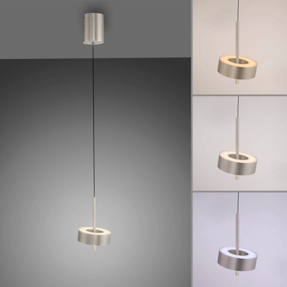 Pendant lamp Q-Rotate Aluminum Modern Paul Neuhaus 4012248383148