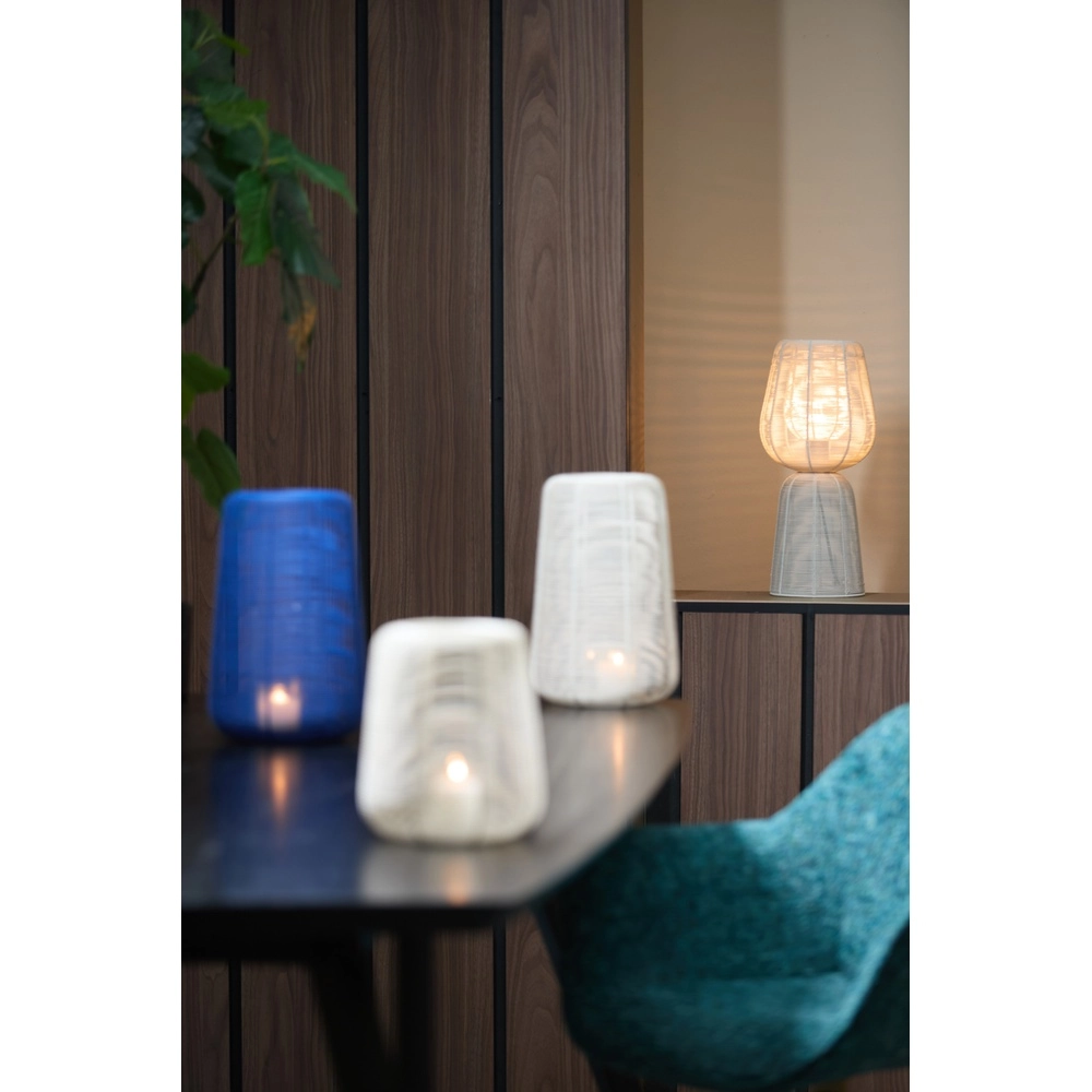 Table lamp Aboso white Ø 18cm Light & Living 8717807701529