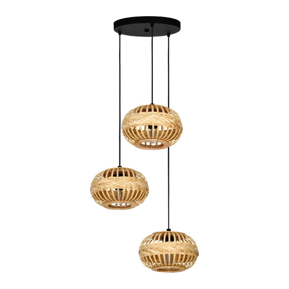 Vide pendant lamp Amsfield 1 3-light