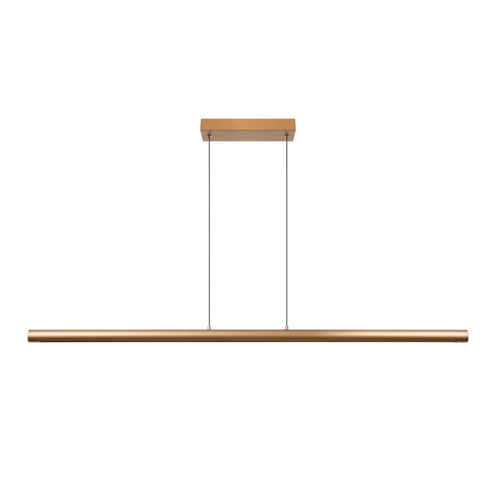 Sleek pendant lamp Griffith bronze 140cm Premium by Lucide 5411212241931