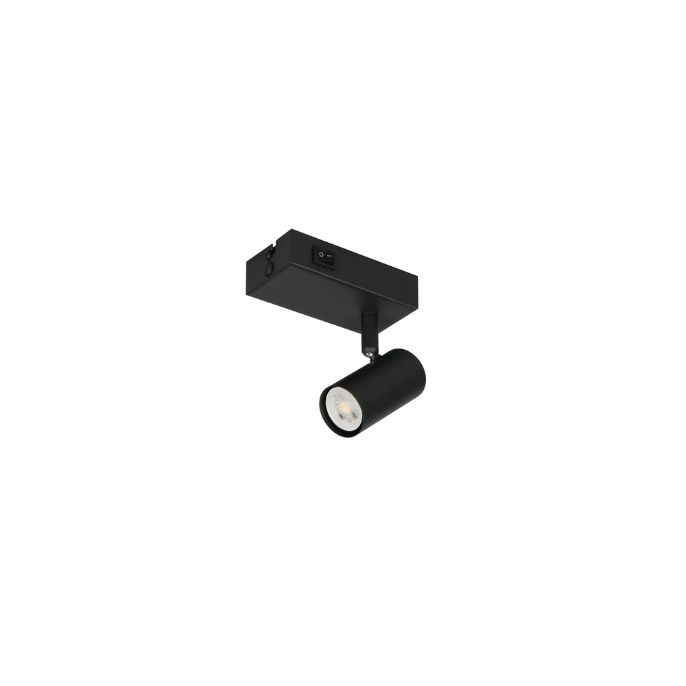 Surface-mounted spotlight adjustable Taryn Black Trio 4017807685510