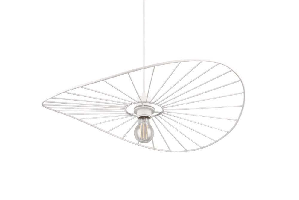 Hanging lamp Chapeau white Trio 4017807574104