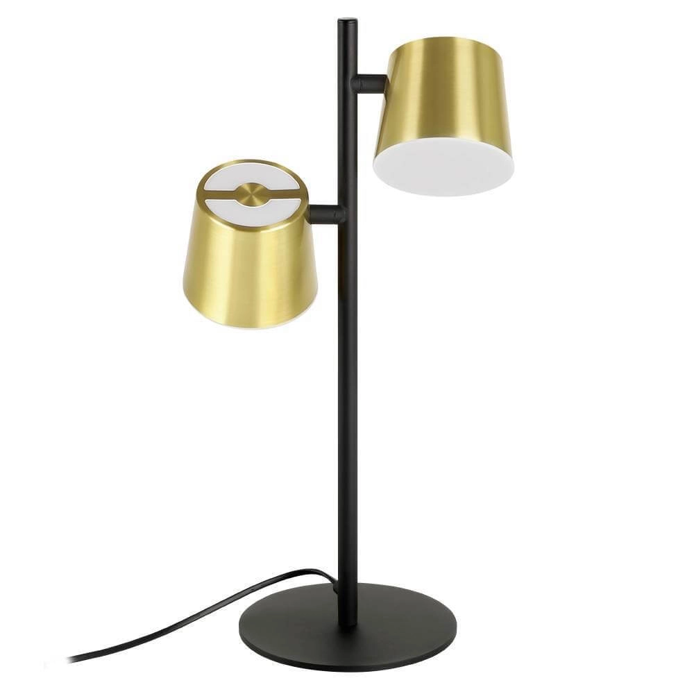 Black with gold table lamp Altamira