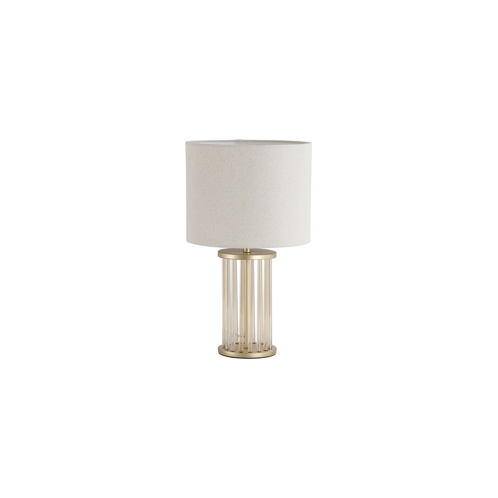 Table lamp Swizzle champagne with hood