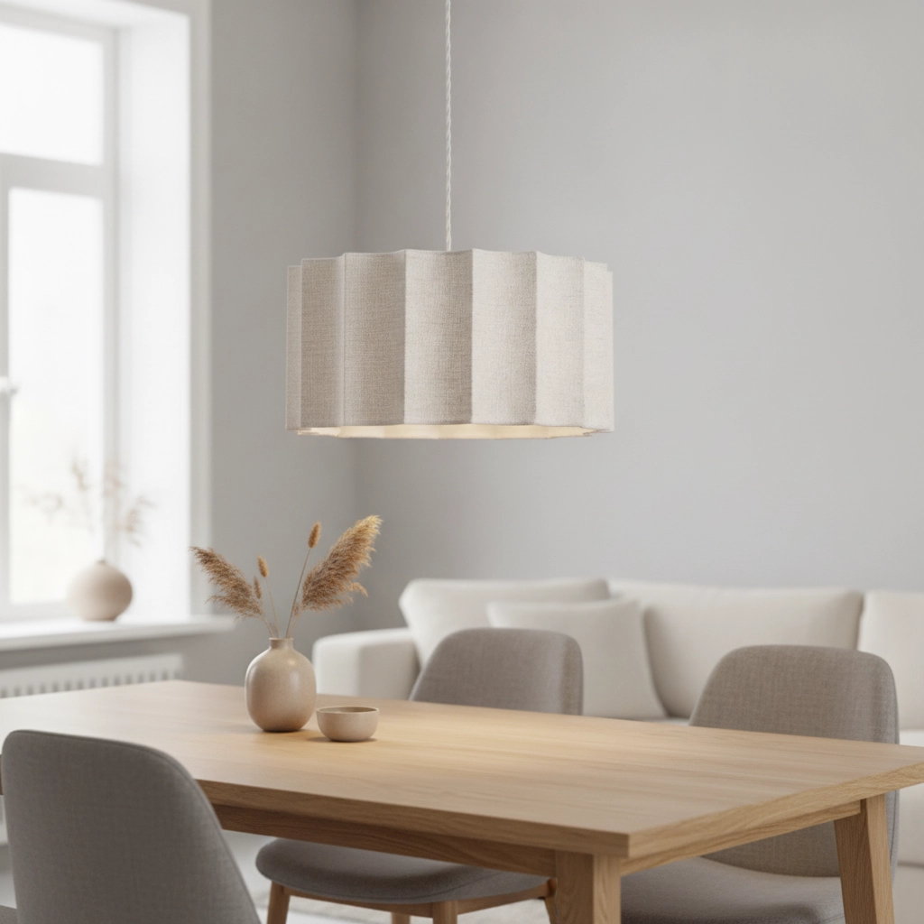 Design pendant lamp Alve white Ø 45cm