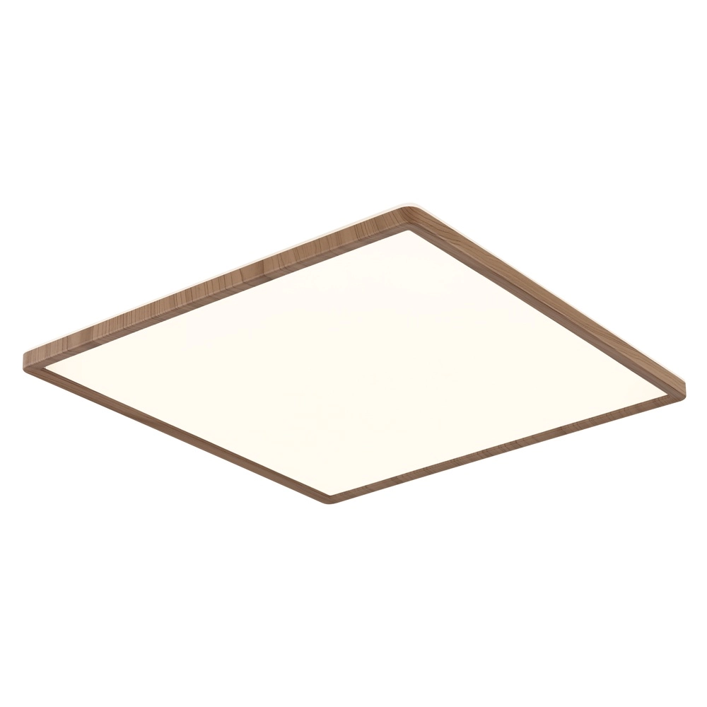 Ceiling light Sapana square 42cm wood