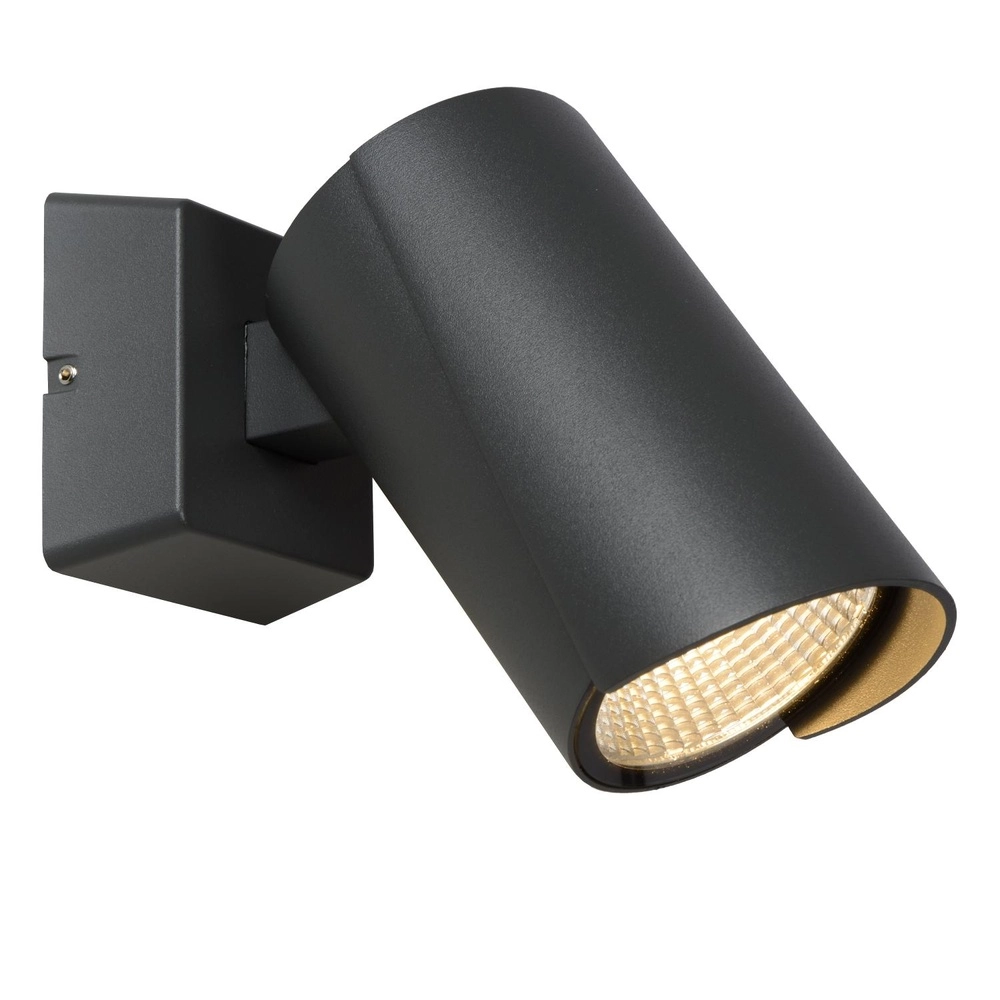 Design wall lamp Manal anthracite Lucide 5411212271686