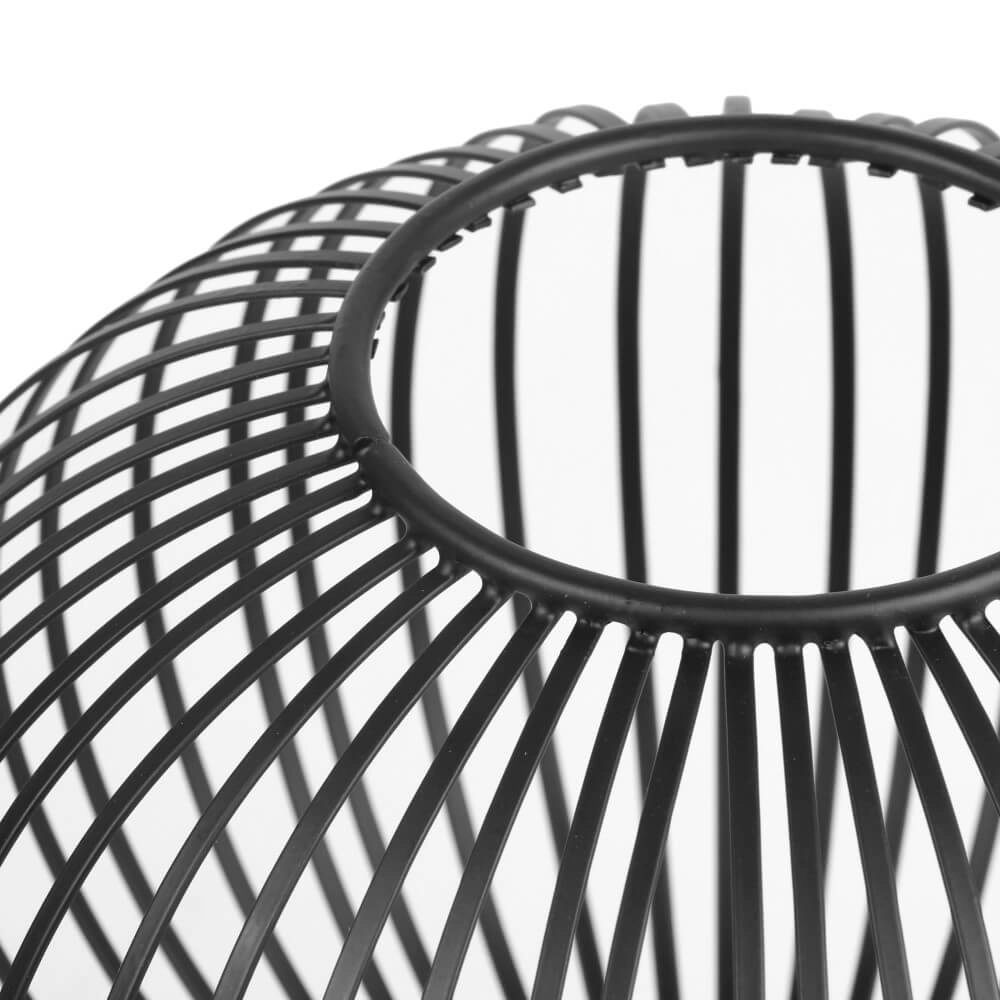 Wire table lamp Gila Ø 23cm - black Trio 4017807629071