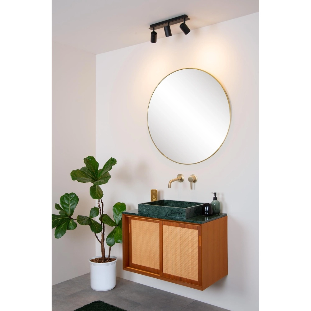 Ceiling spotlight Lennert 3-light black Lucide 5411212262691