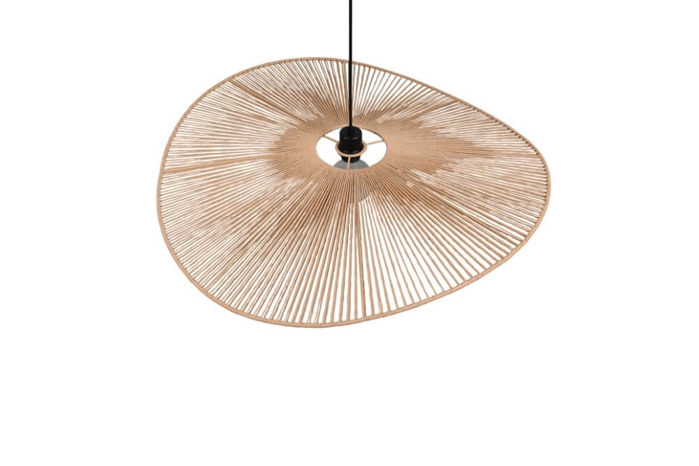 Large japandi pendant lamp Laurine Ø 78cm Trio 4017807637632