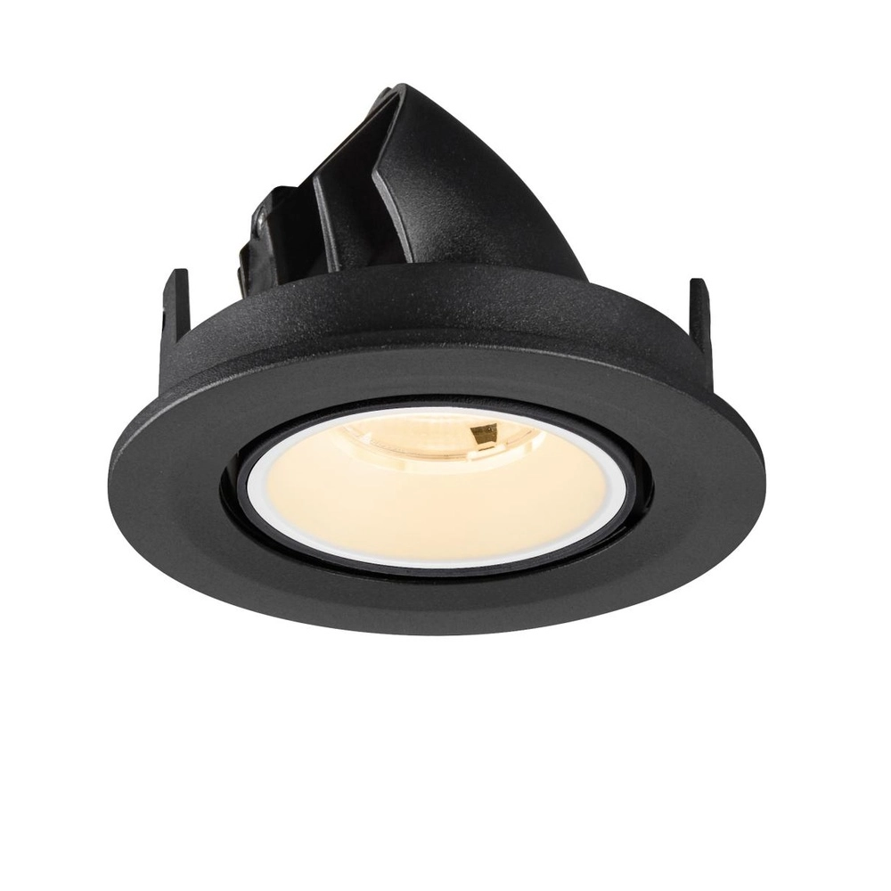 Recessed spotlight Numinos Gimble S black/white 2700K - 20deg SLV 4024163313742