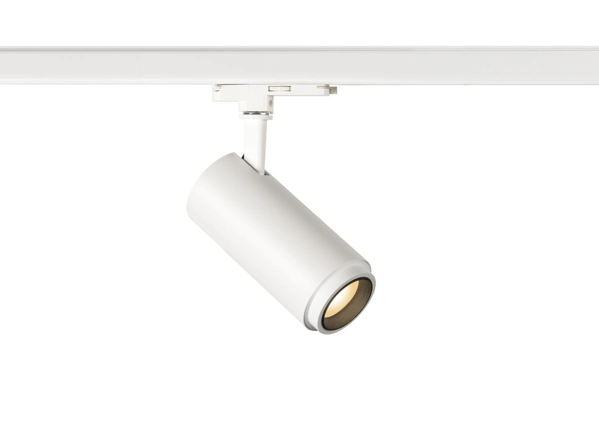 Railspot 3-phase Numinos Zoom M Dali white/black 3000K - 15deg SLV 4024163261968