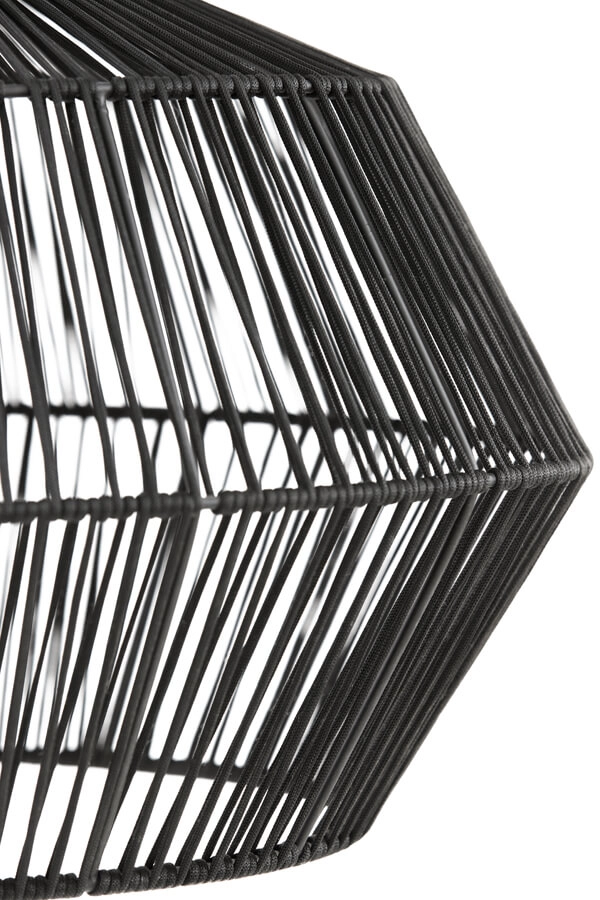 Bohemian pendant lamp Deya black Ø 40cm Light & Living 8717807681128