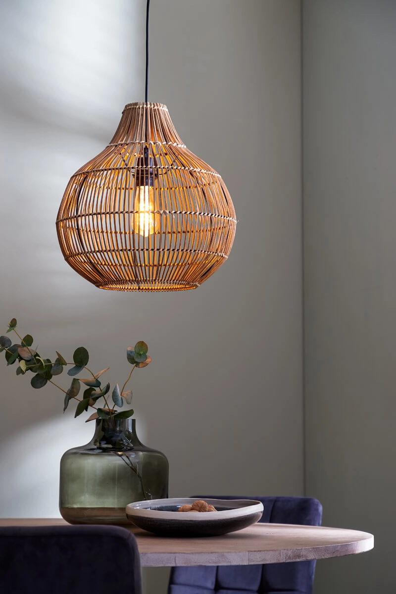 Pendant lamp Pacino rattan Ø 40cm