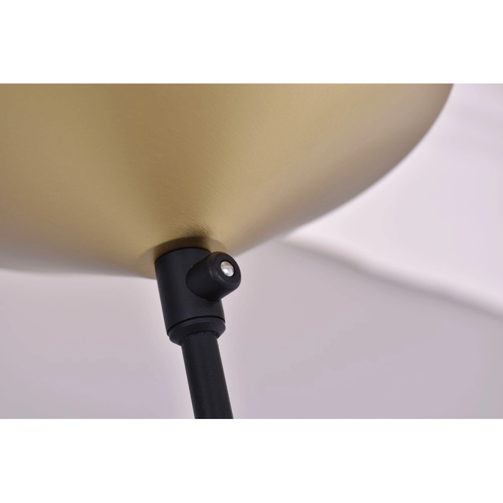 2-light floor lamp Ceppo black with gold Masterlight 8718121348032