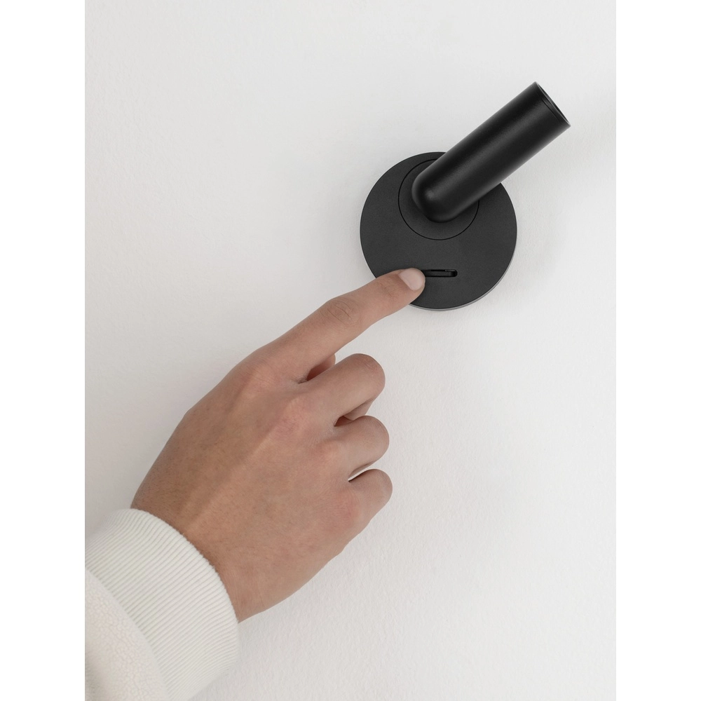 Bedside lamp Pictor black Lyora 5212017472342