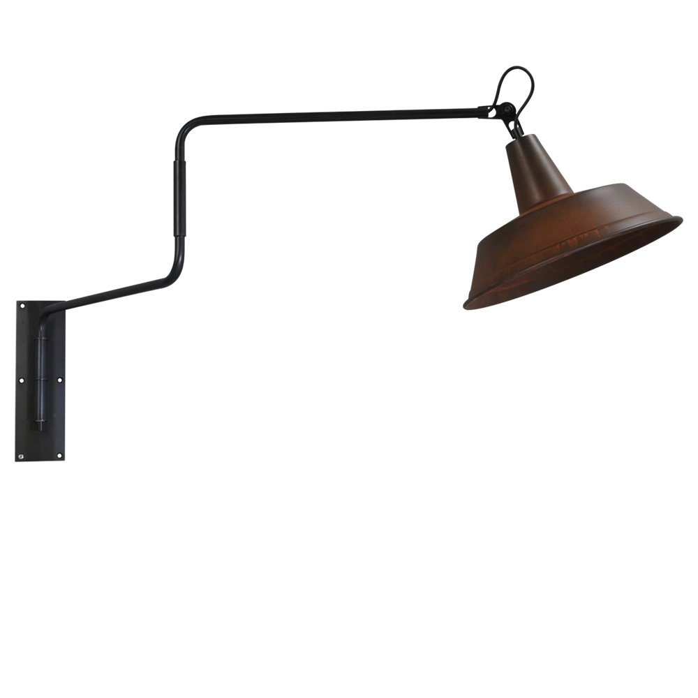 Wall reading light Industria Rust